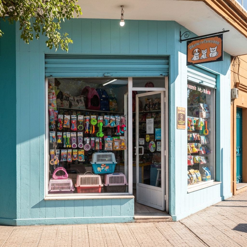 Proyecto de sitio web para pet shop local